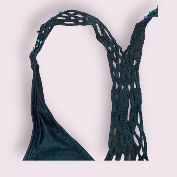 Crochet Racerback Bikini Top - Picture 5 of 7